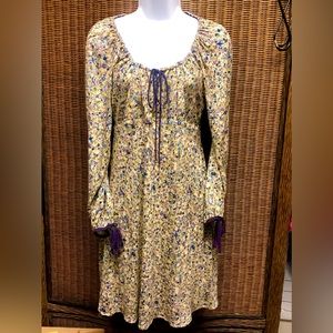 ECOTE- Floral Gypsy Dress. Size 4